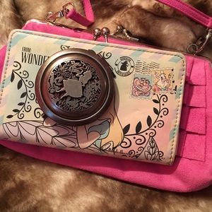 Alice and wonderland purse/wallet set